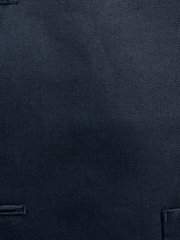Navy Slim Fit Siganture Sondrio Italian Fabric Suit Jacket - Image 10 of 10