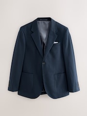 Navy Slim Fit Siganture Sondrio Italian Fabric Suit Jacket - Image 6 of 10