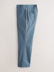 أزرق - Regular Fit Signature Nova Fides Wool Trousers - صورة 7 من 10
