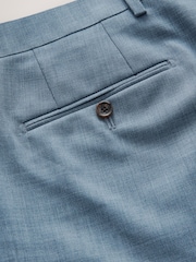 أزرق - Regular Fit Signature Nova Fides Wool Trousers - صورة 9 من 10