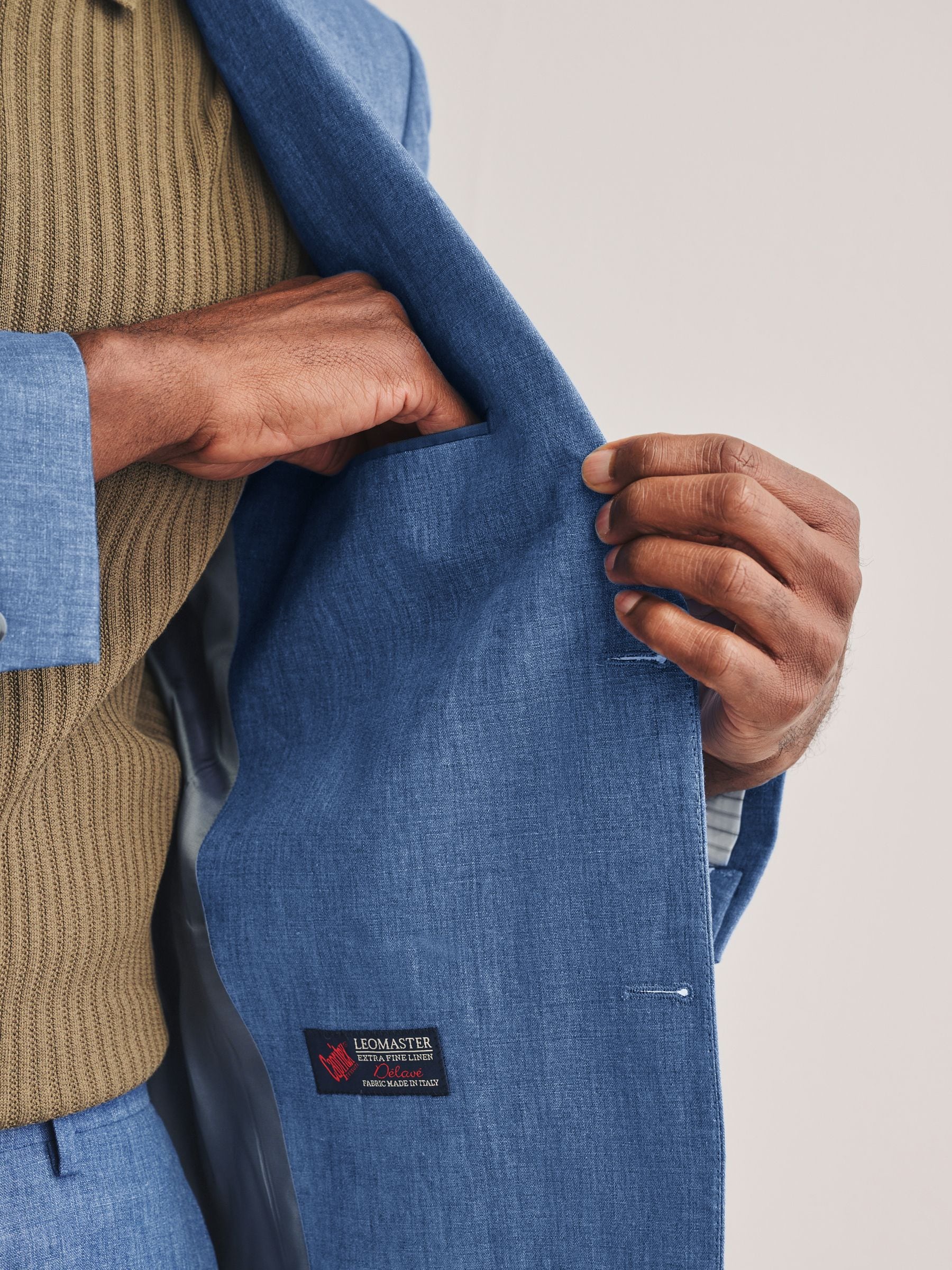 Tollegno 1900 青 スーツジャケット 上下下セット 【公式通販】