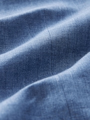 Blau - Slim Fit Leomaster Anzugjacke aus italienischem Stoff - Image 8 of 11