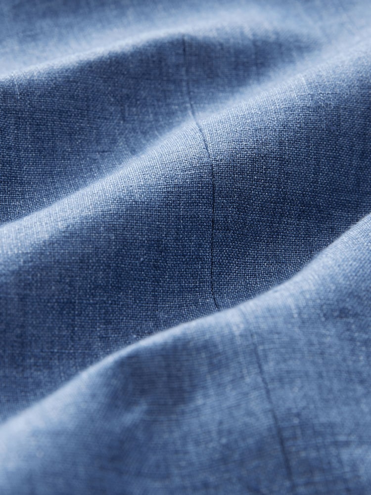 Blau - Slim Fit Leomaster Anzugjacke aus italienischem Stoff - Image 8 of 11
