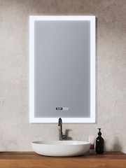 Searchlight Reflection Rectangle Bathroom Mirror - Image 1 of 3