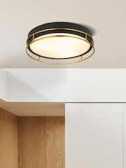 Searchlight Brass Arizona 3Lt Flush Ceiling Light - Image 1 of 4