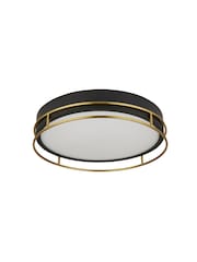 Searchlight Brass Arizona 3Lt Flush Ceiling Light - Image 3 of 4