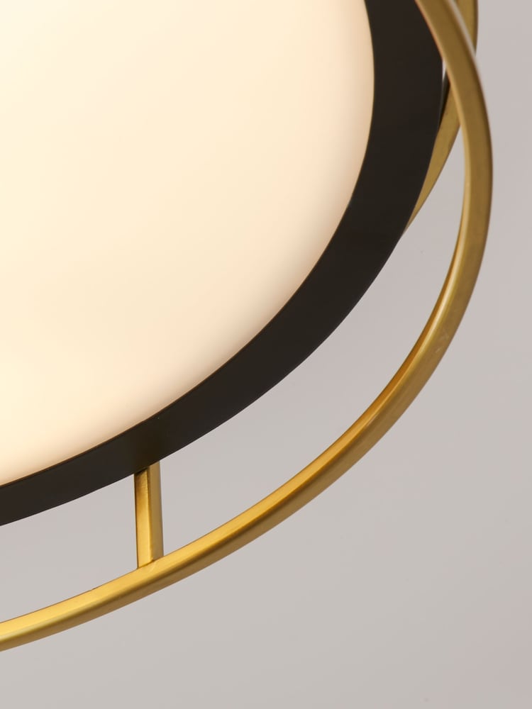 Searchlight Brass Arizona 3Lt Flush Ceiling Light - Image 4 of 4