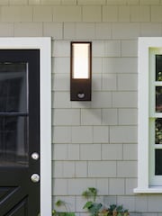 Searchlight Black Apollo Outdoor Wall Light - Image 1 of 5