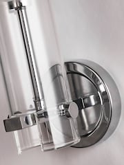 Searchlight Chrome Latitude Bathroom Wall Light - Image 3 of 3
