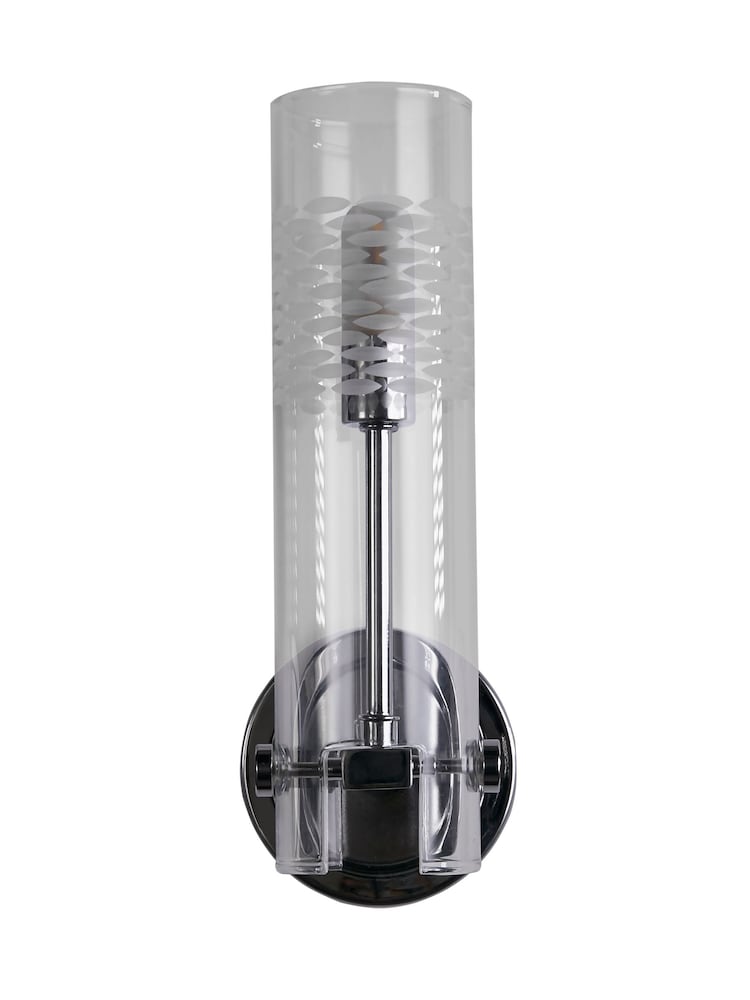 Searchlight Chrome Latitude Bathroom Wall Light - Image 4 of 4