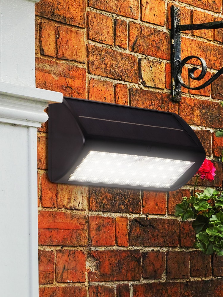 Searchlight Black Enterprise Outdoor Wall Light - Image 1 of 4
