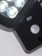 Searchlight Black Shine Outdoor ABS Solar Wall Light - Image 4 of 4