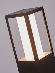 Searchlight Black Apollo Small Outdoor Post Light - Image 4 of 4