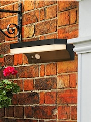 Searchlight Black Mars Outdoor Wall Light - Image 1 of 4