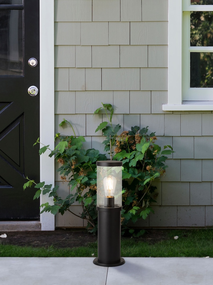 Searchlight Black Euston Small Outdoor Post Light - Image 1 of 4