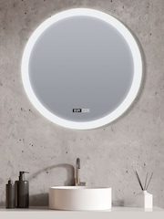 Searchlight Reflection Round Bathroom Mirror - Image 1 of 4