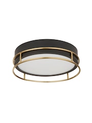 Searchlight Brass Arizona 2Lt Flush Ceiling Light - Image 3 of 4