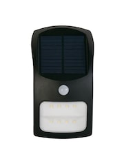 Searchlight Black Ray Outdoor Solar Wall Light - Image 3 of 4