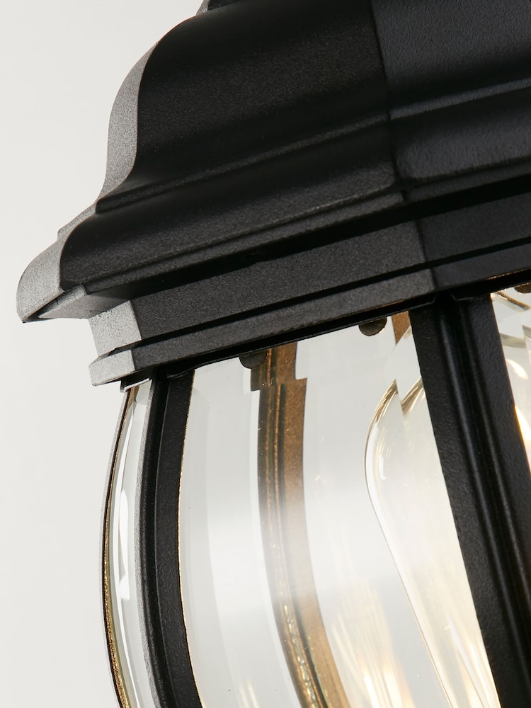 Searchlight Black Carriage Outdoor Post Light 500mm - Image 4 of 4