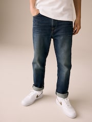 Denim Dark Blue Regular Fit Authentic Denim Jeans (3-16yrs) - Image 1 of 9