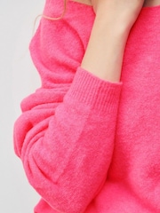 American Vintage Relaxed Slouchy Knitted Jumper - Image 5 of 7