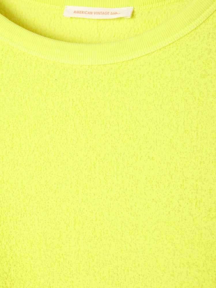 American Vintage Yellow Bobypark 100% Cotton Sweater - Image 5 of 5
