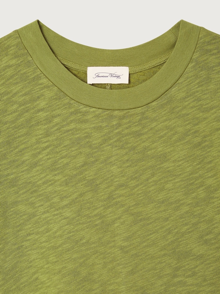 American Vintage Sonoma Short Sleeved 100% Cotton T-Shirt - Image 5 of 5 American Vintage Sonoma Short Sleeved 100% Cotton T-Shirt - Image 5 of 5