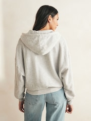 American Vintage Grey Kodytwon 100% Cotton Hoodie - Image 3 of 4