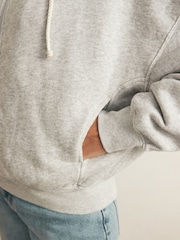 American Vintage Grey Kodytwon 100% Cotton Hoodie - Image 4 of 4