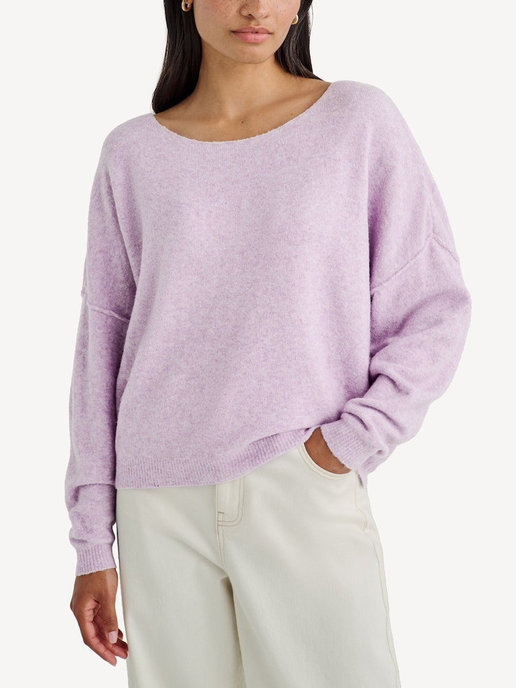 American Vintage Relaxed Slouchy Knitted Jumper - Image 1 of 6