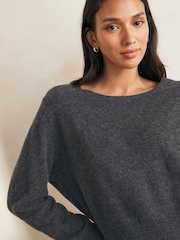 American Vintage Grey Raxow Round Necky Sweater - Image 3 of 4