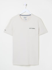 FatFace Natural Dark Skies Discover Darkness T-Shirt - Image 5 of 8