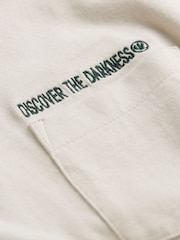 FatFace Natural Dark Skies Discover Darkness T-Shirt - Image 8 of 8