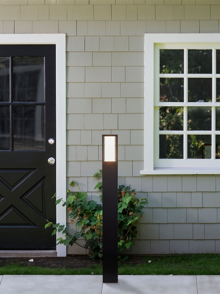 Searchlight Black Apollo Large Outdoor Post Light - Image 1 of 4
