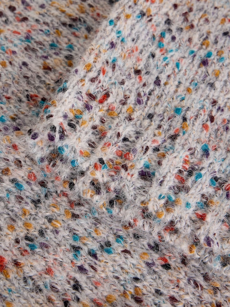 White Stuff Natural Texture V-Neck Jumper - Image 6 of 6 White Stuff Natural Texture V-Neck Jumper - Image 6 of 6