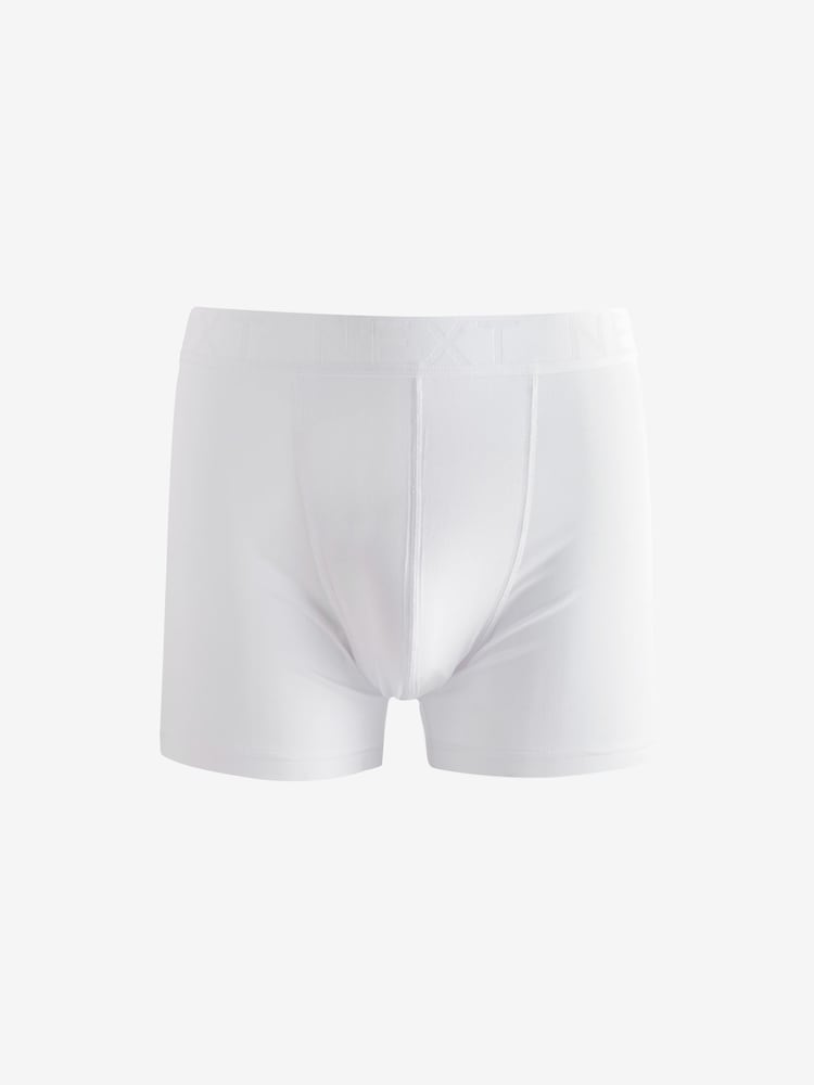White Rich Trunk Boxers 10 Pack - Image 2 of 4