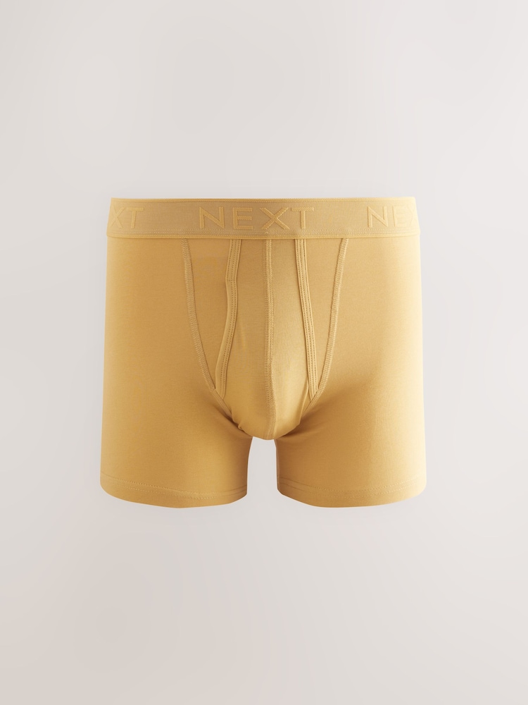 Orange/Green/Neutral 10 pack A-Front Boxers - Image 10 of 14