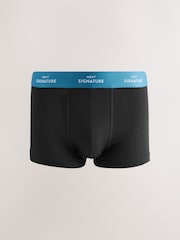 Black Blue Waistbands Motionflex Signature Hipster Boxers - Image 4 of 8