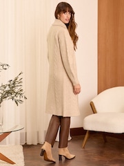 Love & Roses Oatmeal Cosy Cardigan - Image 2 of 4