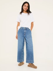 Wide Leg Crop Jeans - Image 3 of 7
