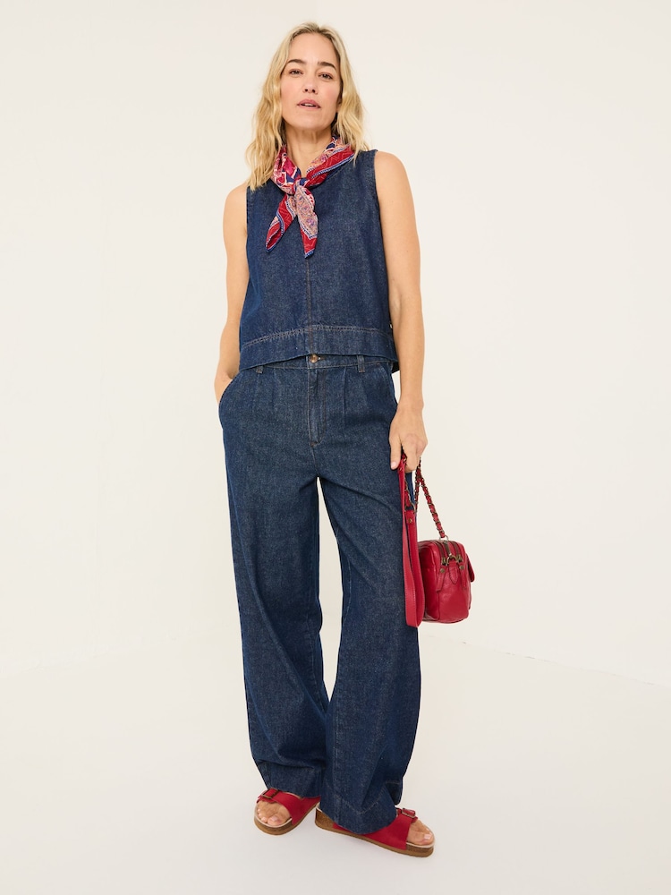 FatFace Arie Ink Wide Leg Jeans - Image 1 of 7