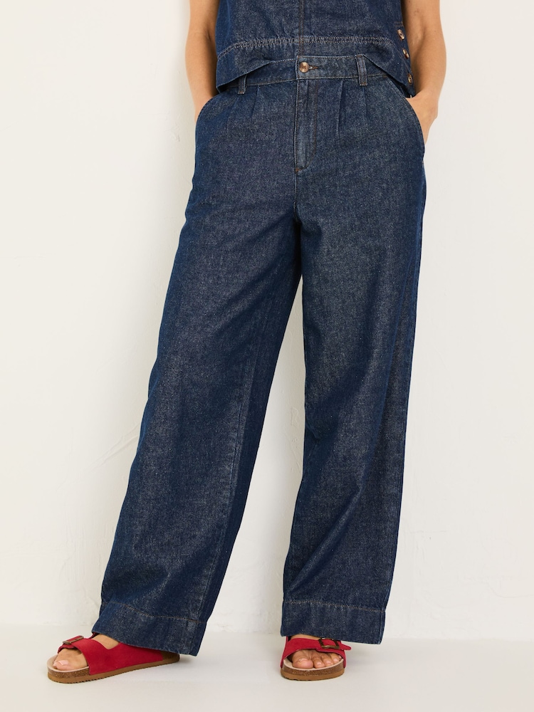 FatFace Arie Ink Wide Leg Jeans - Image 4 of 7