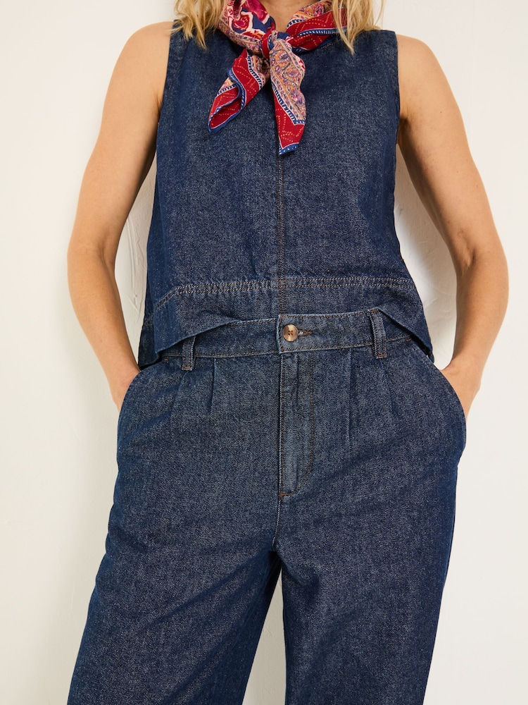 FatFace Arie Ink Wide Leg Jeans - Image 5 of 7
