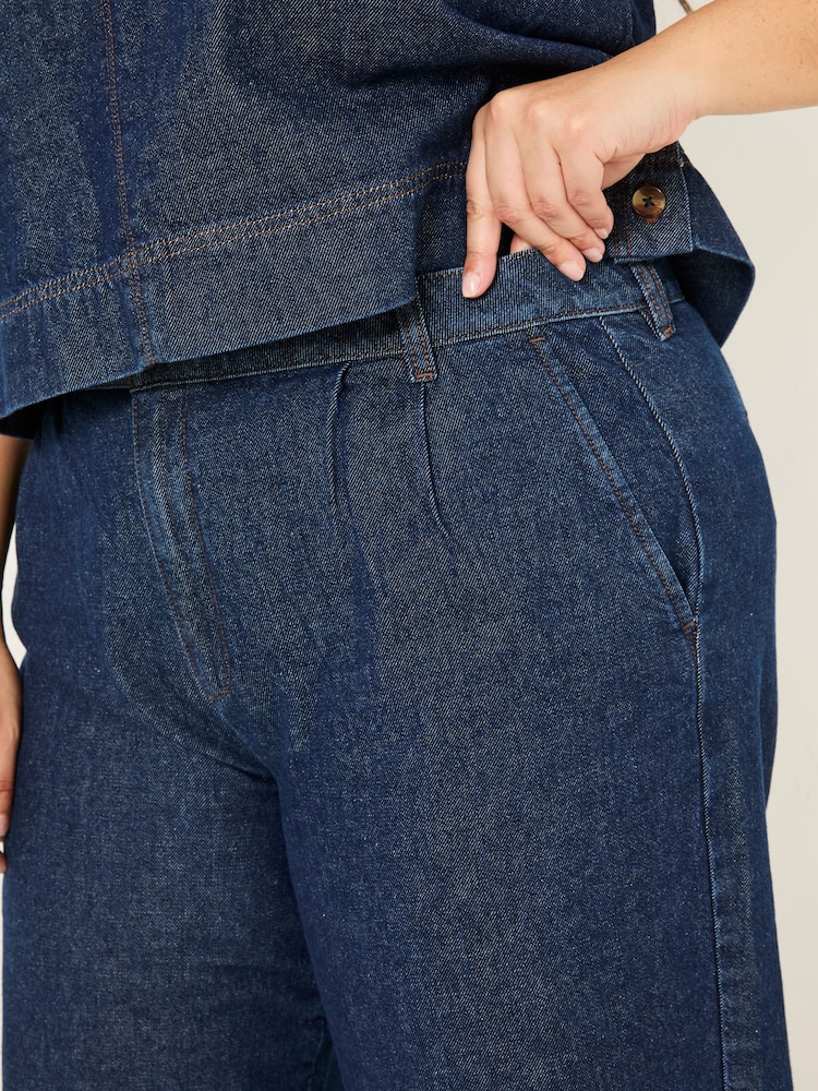 FatFace Arie Ink Wide Leg Jeans - Image 6 of 7