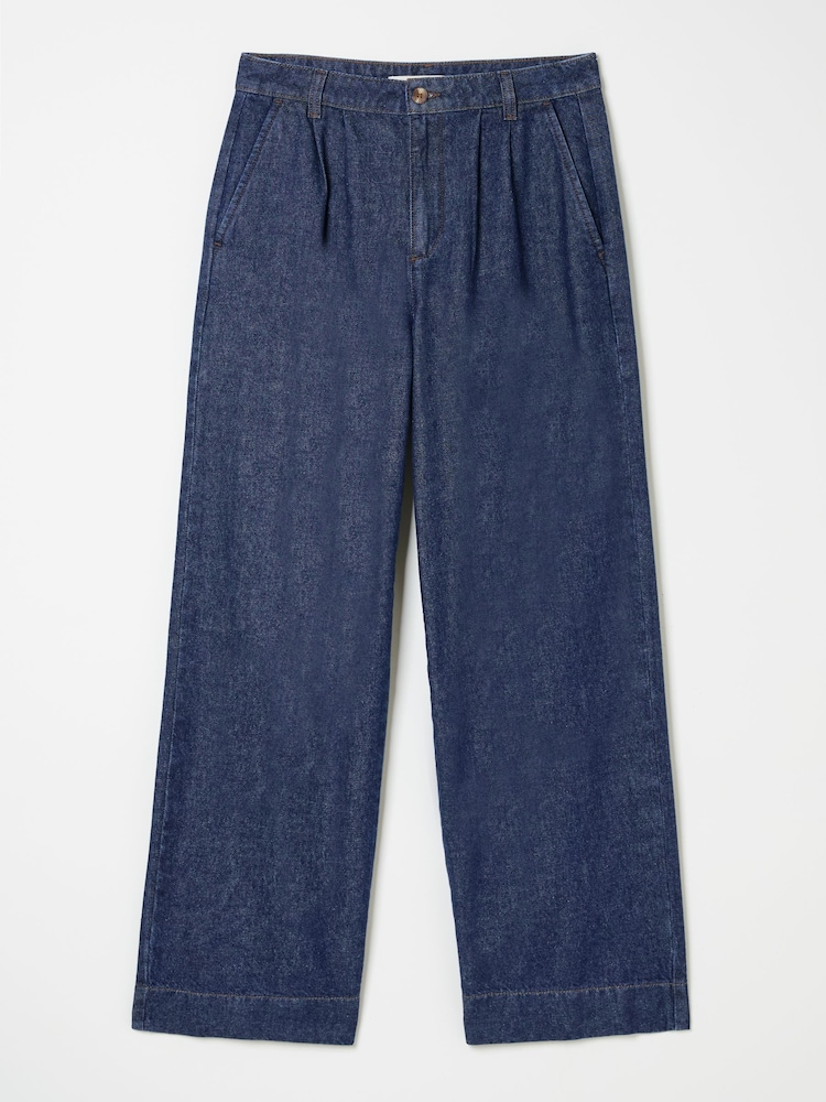 FatFace Arie Ink Wide Leg Jeans - Image 7 of 7
