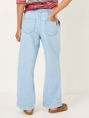 FatFace Straight Leg Drawstring Jeans - Image 3 of 10