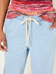 FatFace Straight Leg Drawstring Jeans - Image 5 of 10