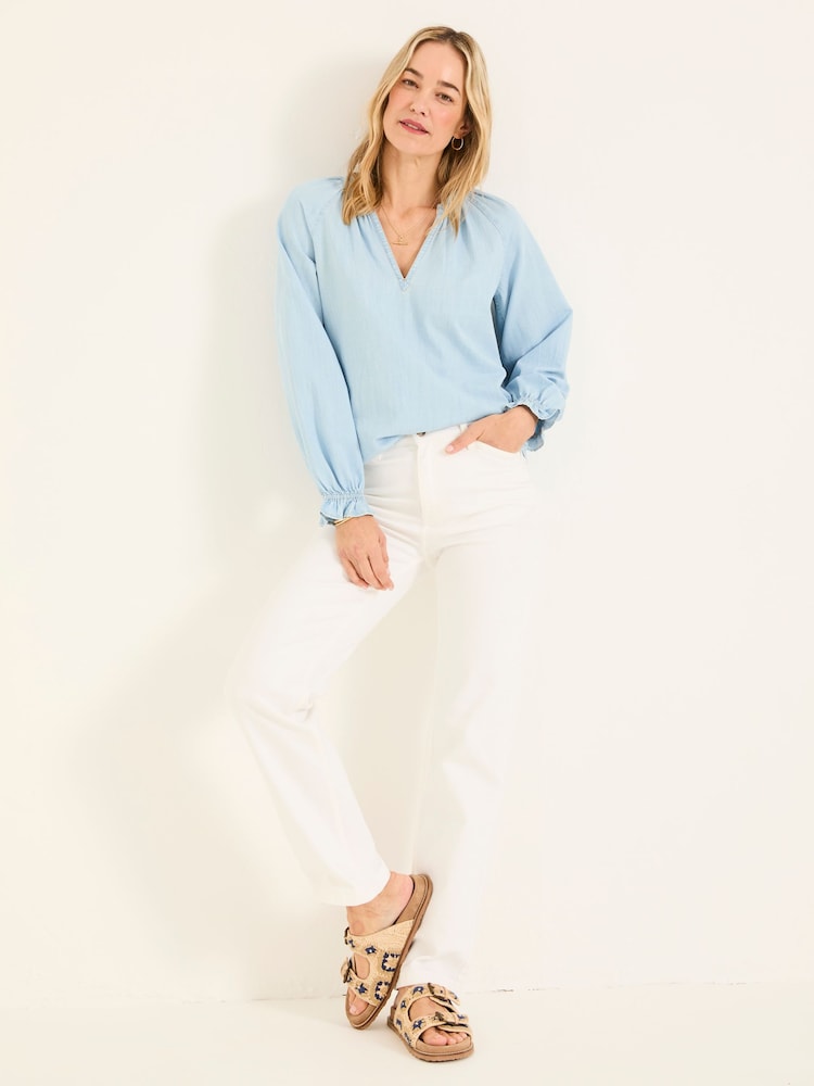 FatFace – Jeans mit weitem Bein - Bild 1 von 7 FatFace – Jeans mit weitem Bein - Bild 1 von 7