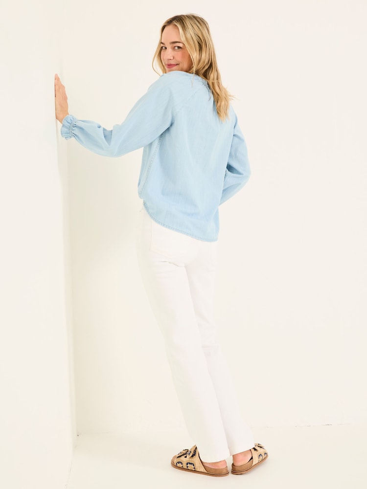 FatFace – Jeans mit weitem Bein - Bild 2 von 7 FatFace – Jeans mit weitem Bein - Bild 2 von 7