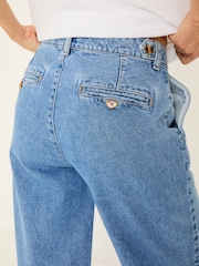 FatFace Ginger Denim Vintage Wide Leg Jeans - Image 6 of 7